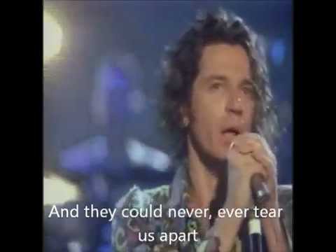 INXS - Never Tear Us Apart (with lyrics)