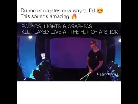 DRUMMER CREATES NEW WAY TO DJ