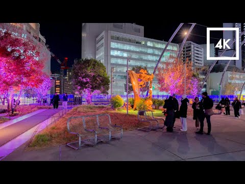 Tokyo, Giappone - Passeggiata tra le luci di Natale: da Shinjuku a Shibuya | 4K HDR