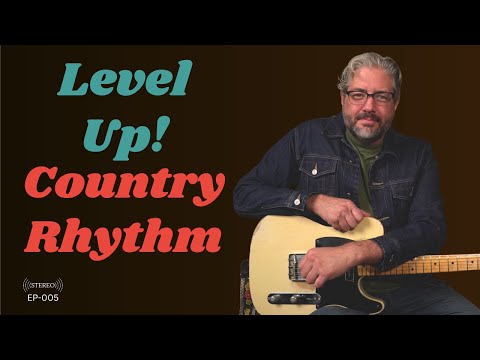 Level Up! - 4 Levels Of Country Shuffle Rhythm Guitar #countryguitar #rhythmguitar