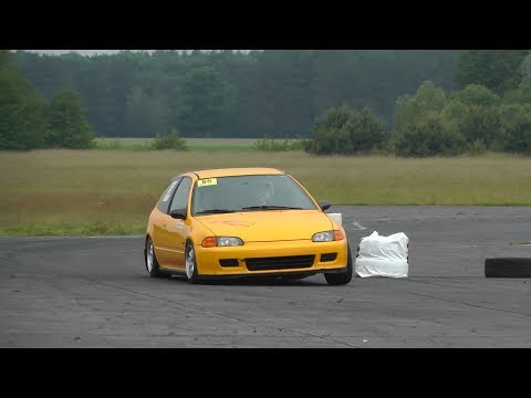 Mateusz Rakus/Filip Włodarczak, Honda Civic - V Power Stage Bednary - 04.06.2017