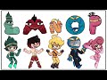 Alphabet Lore But LMNOP Letter Is Transform Humanized Alphabets