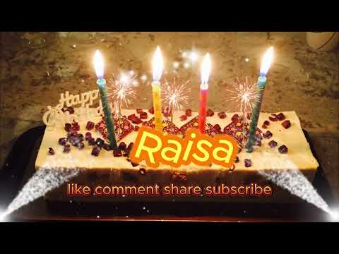Raisa Happy Birthday Song with Names