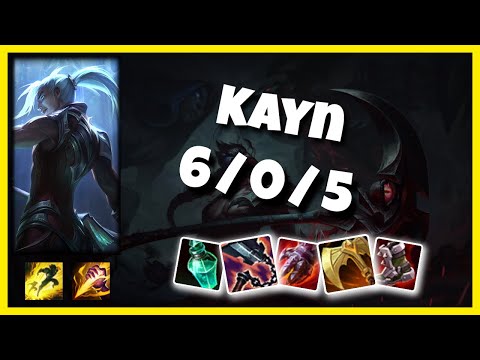 Kayn 11.1 S11 Jungle Challenger Replay (6/0/5) - BR