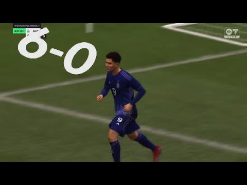 Argentina vs Portugal 6-0