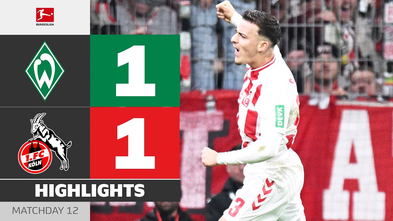 Werder Bremen vs FC Koln Match Recap