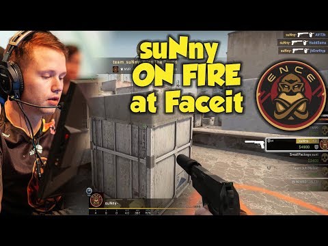 ENCE suNny smurfing with 37 kills at Faceit | CSGO | POV