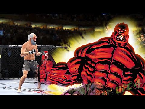 UFC4 | Red Hulk vs. Old Khabib Nurmagomedov (EA sports UFC 4)