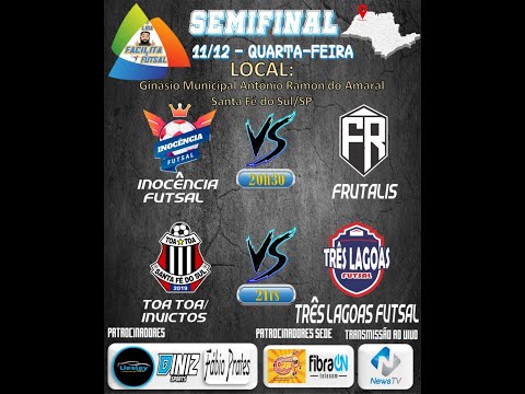 11/12/2024 | LIGA FACILITA DE FUTSAL | QUARTAS DE FINAL 2 | SANTA FÉ DO SUL  - SP
