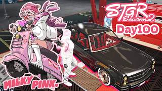 Day100【ストグラSeason2】車を購入 / 花の分析結果 / 魔女酒でのんびり【ミルキー・ピンク】