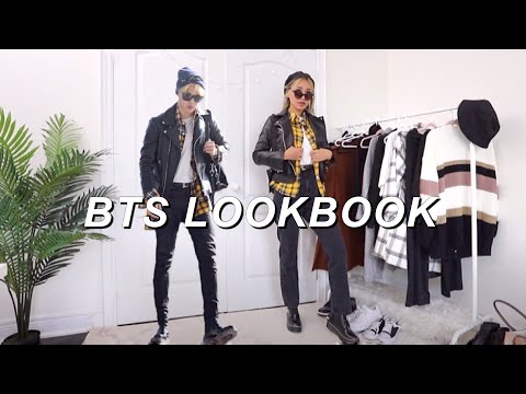 BTS OUTFITS | KPOP Airport Fashion Lookbook ✈️