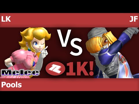 TLOC 1K  - LK (Peach) vs UL | JF (Sheik) Pools - Melee