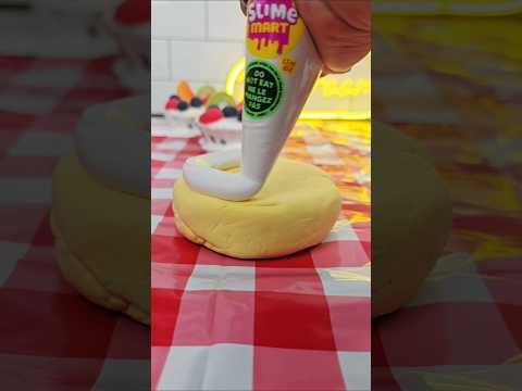 Fruit Tart and Strawberry Shortcake DIY Slime from Zuru Slime Mart!! #asmr #zuru #slime #pastry