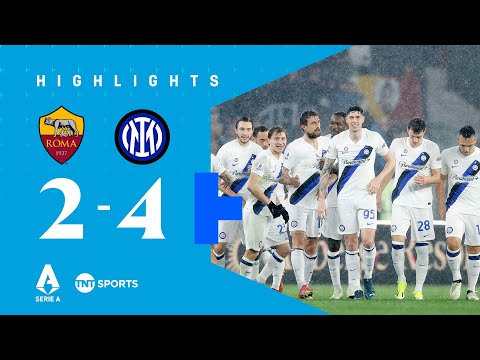 Inter Remain Unbeaten Away! 🙌 | Roma 2-4 Inter | Serie A Match Highlights 🇮🇹