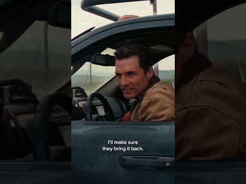 A young Timothée Chalamet stars alongside Matthew McConaughey in Interstellar (2014).