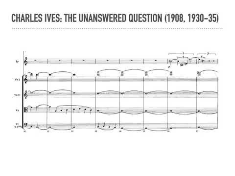 Charles Ives The Unanswered Question Presentation 05/31/21