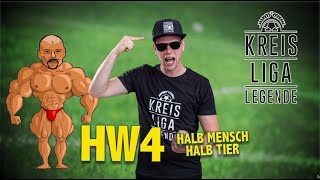 Kreisligalegende - HW4 (Halb Mensch halb Tier) | OFFICIAL LYRIC VIDEO