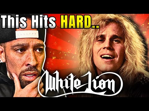 Rapper FIRST time REACTION to White Lion - When The Children Cry! I didn't expect that...