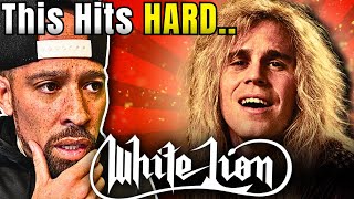 Rapper FIRST time REACTION to White Lion - When The Children Cry! I didn't expect that...