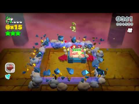 Super Mario 3D World 5 Castle Speedrun - Time: 82 (TWR)