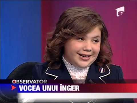 Maria Craciun - Super-fetita care reprezinta Romania in lume 5 DECEMBRIE 2011