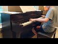 10 year old plays sonic blaster GD on piano