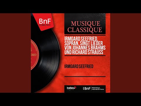 4 Lieder, Op. 96: No. 2, Wir wandelten, wir zwei zusammen