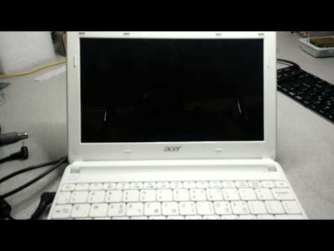 Acer aspire one Factory default restore format