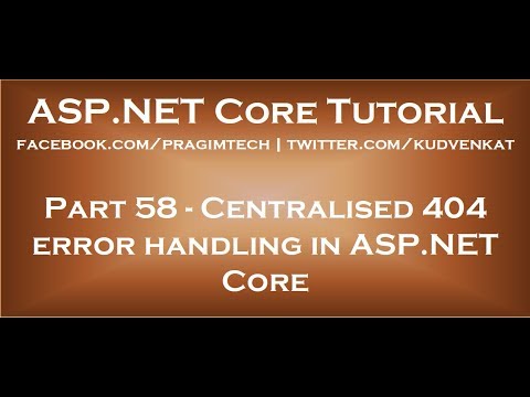 ASP NET Core Tutorial