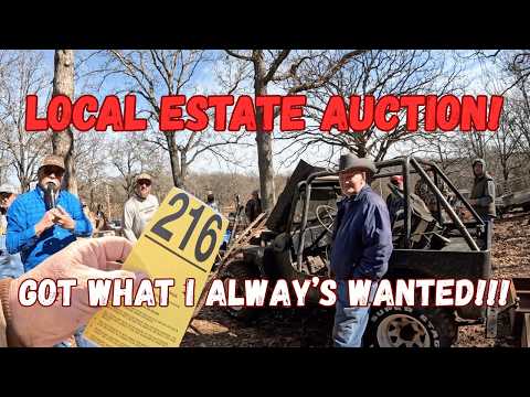 Bucket List Items! Did I Make Out? Crozier Hoarder Estate Auction Day 1.