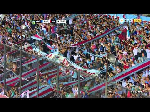 Gol de Carrera. Arsenal 1 - River 0 | Primera División 2015 - Fecha 5