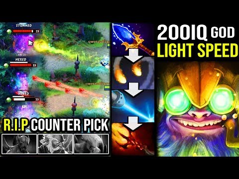 200IQ Funkefal Tinker God With Lightning Hands And OMG Reflex!! Deleted Hard Counter Zeus DotA 2