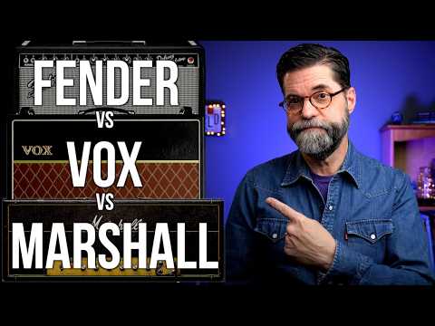 Fender vs Vox vs Marshall: A Short History