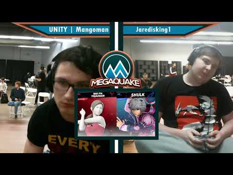 Megaquake! PDX Regional & Invitational- L.Quarters -UNITY | Mangoman(Wii Fit) vs jaredisking1(Shulk)