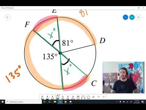 Circles and Arcs Part 3: Finding arc measure