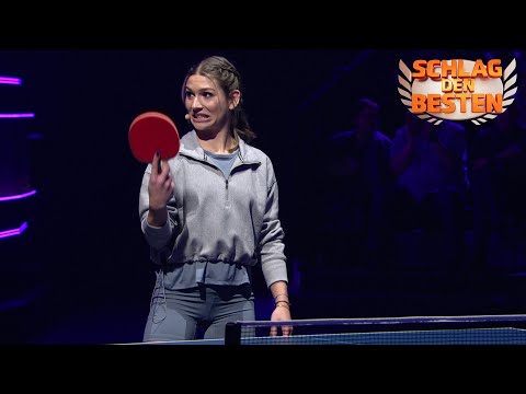 Tischtennis: Timur Ülker vs. Jana Wosnitza | Schlag den Besten