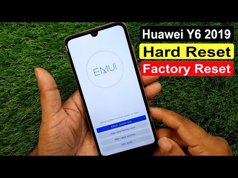 Huawei Y6 2019 Hard Reset / Pattren Unlock / Huawei Y6 (MRD-LX1) Factory Reset 2021 ||