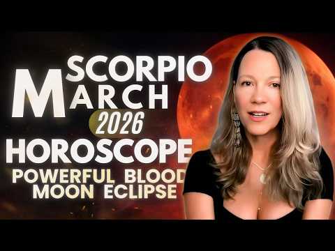 SCORPIO Sun Moon Rising MARCH 2026 🔆 Blood Moon Eclipse Changes EVERYTHING