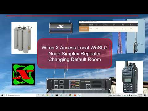 Accessing Local Node (Changing Default Room) Wires-X on FT991A 04/10 tonight 9 PM CST / UTC 2 AM
