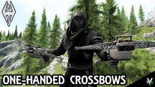 ONE HANDED CROSSBOWS: Unique Weapon Mod!!- Xbox Modded Skyrim Mod Showcase