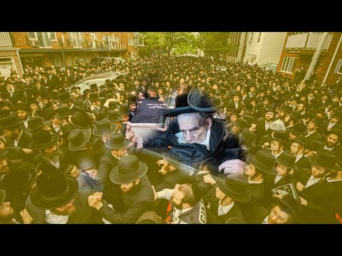 Levaya of The Kavunas Halev Rebbe (Jewish Funeral in Brooklyn NY)