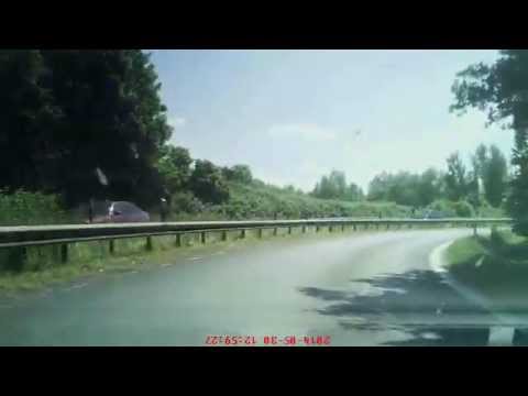 Autobahn 281 Bremen-Industriehäfen Richtung Bremen-Arsten (vom Dr. Industriehäfen nach Burg-Grambke)