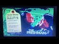 The Freshman DVD Main Menu 1990 1998