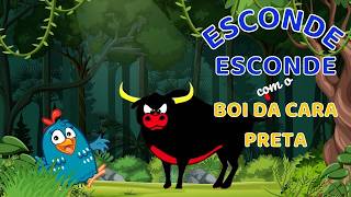 Esconde-esconde com o Boi da Cara Preta