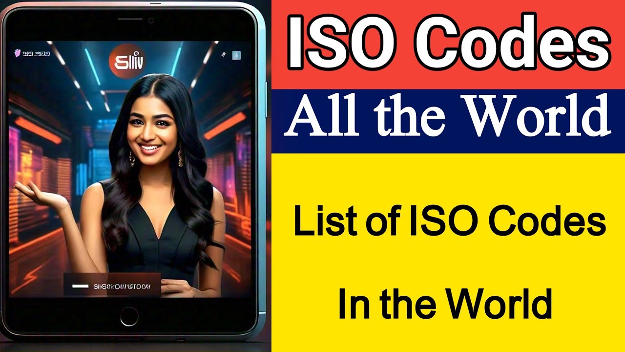 ISO code list all countries