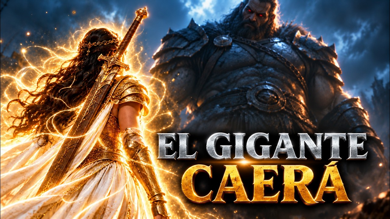 ⚔️ ¡MUJER, NO TEMAS! 🔥 ¡EL GIGANTE CAERÁ! | HOY DIOS TE DARÁ LA VICTORIA 🙌 | 1 SAMUEL 17