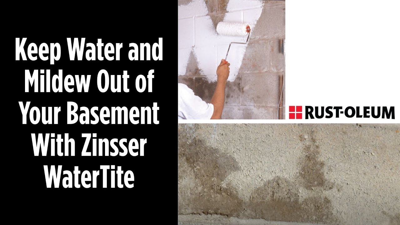 Thumbnail for Keep Water and Mildew Out of Your Basement With Zinsser WaterTite Products
