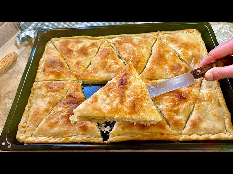 Byrek me laker  me dy peta shkrihet ne goje!!Receta me e lehte!!Cabbage pastry recipe its amazing !