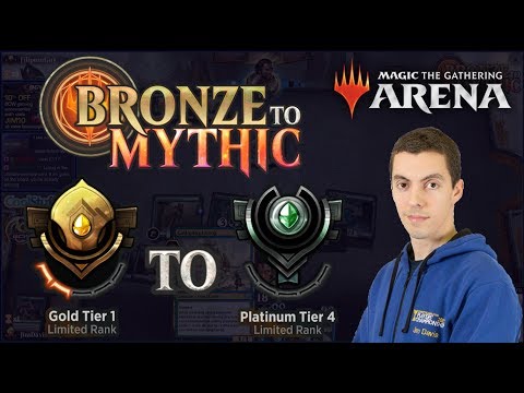 MTG Arena: Limited Bronze To Mythic - Episode Eight - Gold Tier 1 to Platinum Tier 4
