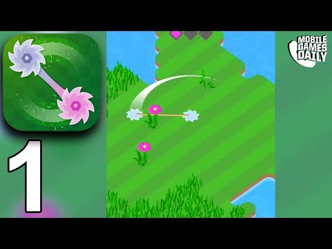 GRASS CUT - Levels 1 2 3 - Gameplay Walkthrough Part 1 (iOS Android) - YouTube